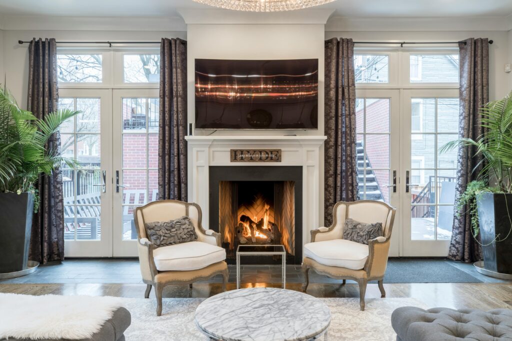 Chimney sweep and fireplace repair in San Francisco, California.