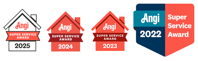 Angi super service award for many years.
